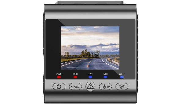 Відеореєстратор SJCAM Dashcam M60S + камера заднього виду, WIFI, 4K, HDR