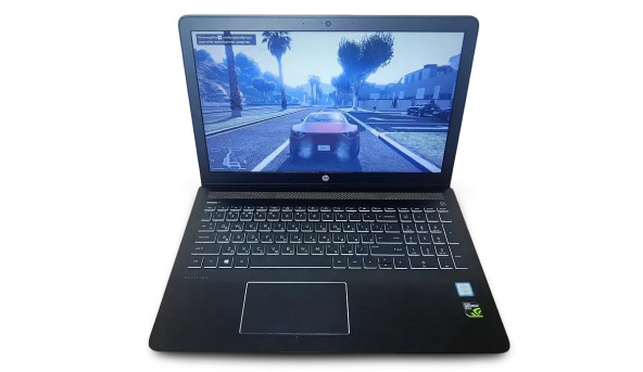 Ігровий ноутбук HP Pavilion Intel Core i7-7700HQ 16GB RAM DDR4 128GB SSD 1000GB HDD GTX 1050 [IPS15.6"FullHD] - Б/В