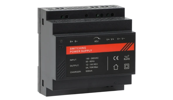 Блок питания на DIN рейке DR12060-02B 12V/5A