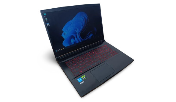 Игровой Ноутбук MSI GF63 Intel core i5-12450H 16 GB RAM DDR4 512 GB SSD RTX 2050 Б/У
