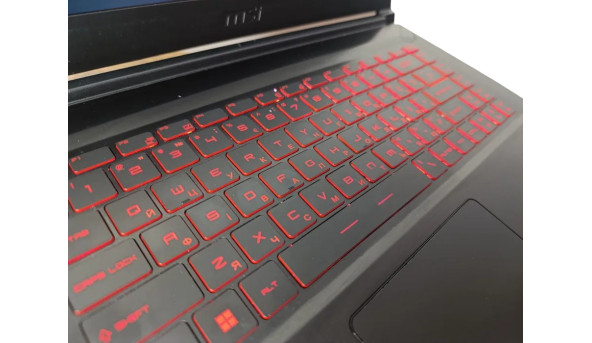 Игровой Ноутбук MSI GF63 Intel core i5-12450H 16 GB RAM DDR4 512 GB SSD RTX 2050 Б/У