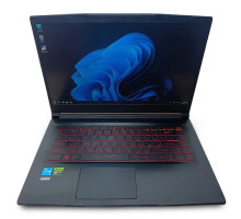 Ігровий ноутбук  MSI GF63 Intel Core i5-12450H 16GB RAM DDR4 512GB SSD RTX 2050 (15'6 FHD IPS) - Б/В
