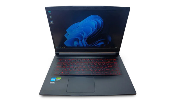 Ігровий ноутбук  MSI GF63 Intel Core i5-12450H 16GB RAM DDR4 512GB SSD RTX 2050 (15'6 FHD IPS) - Б/В