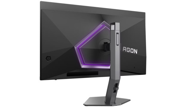 TFT 27" AOC AGON PRO AG276QKD2, QD-OLED, 500Hz, 0,03ms, 2xHDMI, DP, USB-hub, HAS, Pivot, чоро-сірий