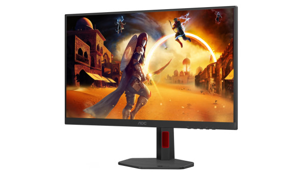 TFT 27" AOC 27G4ZR, Fast IPS, 260Hz, 0,3ms, 2xHDMI, DP, HAS, Pivot, чорно-червоний