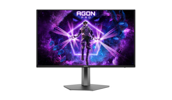 TFT 31.5"AOC AG326UZD2, QD-OLED, UHD 4K,240hz,2xHDMI, DP, USB-C,USB-hub, HAS, Pivot,кол.,чорно-сірий