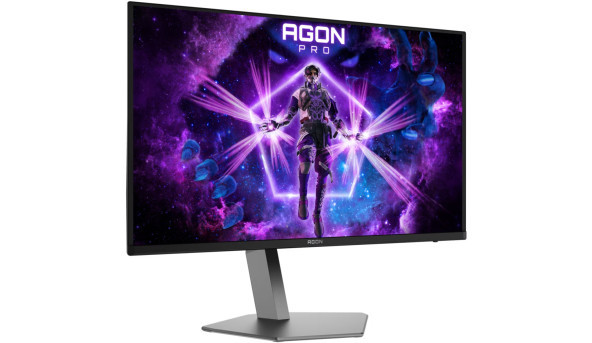 TFT 31.5"AOC AG326UZD2, QD-OLED, UHD 4K,240hz,2xHDMI, DP, USB-C,USB-hub, HAS, Pivot,кол.,чорно-сірий