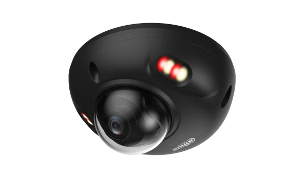 IP видеокамера Dahua DH-IPC-HDBW3649F-AS-IL-Black 6МП (2.8мм) с микрофоном