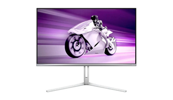 TFT 31.5" Philips 32M2N8900P,QD-OLED, UHD 4K,240hz, 2хHDMI, DP,USB-С, USB-hub, HAS, кол., біло-срібн