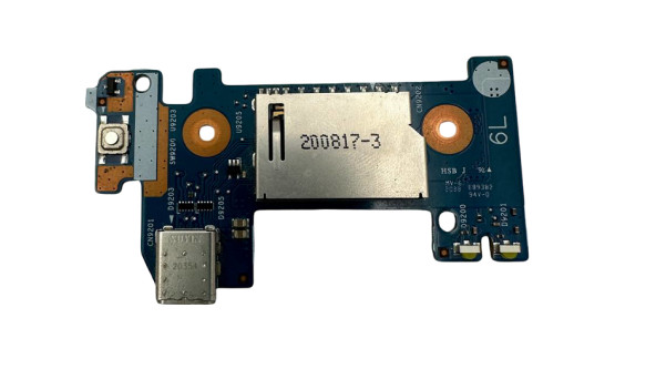 Дополнительная плата Type-C Card Rearder к ноутбуку  HP 14-DF 14-CF 14-DK 14S-CR 6050A2979701 Б/У