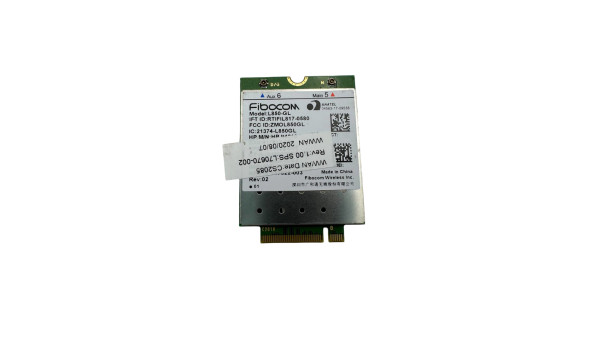 Модем 4G LTE Fibocom L850-GL m.2 снят с ноутбука  HP EliteBook 830 G7 840 G7/G8 Б/У