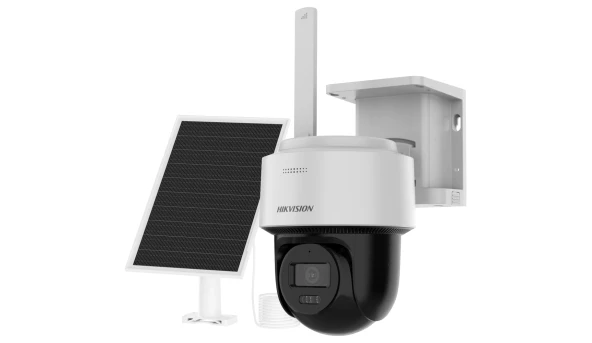 IP видеокамера Hikvision DS-2CFSP4/4G-SIM Cold proof (2.8мм) 4МП 4G PT (SIM-карта в комплекте) ЗАРЯДКА В МИНУСОВУЮ ТЕМПЕРАТУРУ