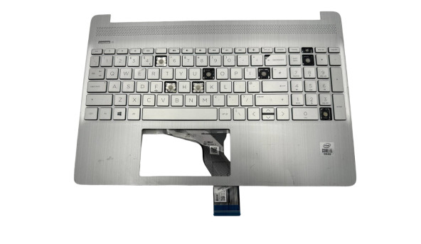 Середня частина для HP 15-DY, 15T-DY, 15-EF, 15S-EQ, 15S-FQ, 15Z-EF, TPN-Q222, L63578-031, L60341-001, EA0P500601A Б/В