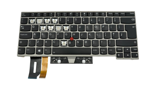 Клавиатура к ноутбуку Lenovo ThinkPad  L380, L390 Yoga L390 Yoga, L480, L490 T480s, T490,  E480, E485, E490 01YN368 01YN448 01YP388  Б/У
