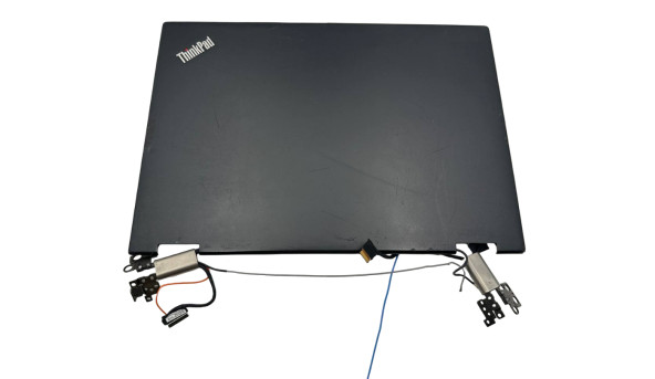 Кришка матриці з петлями та шлейфами у зборі до ноутбука Lenovo X390 Yoga 460.0G10K.0002 Б/В