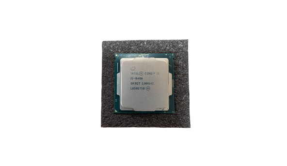 Процессор Intel Core i5-8400 6 ядер 2.80GHz/9MB/8GT/s SR3QT Б/У