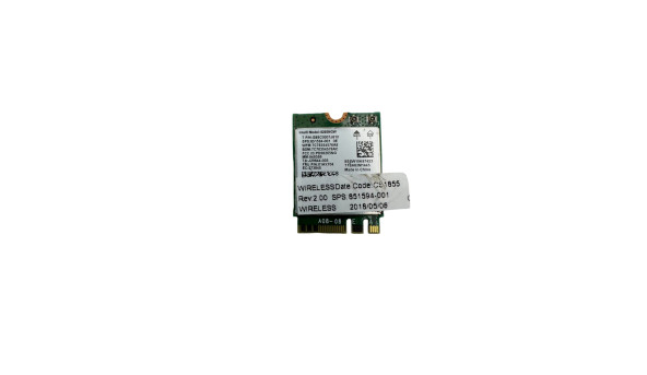 Модуль Wi-Fi та Bluetooth формату M.2, знятий з ноутбука HP Elitebook 850 G6 8265NGW Б/В