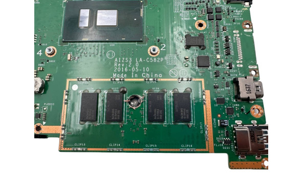 Материнська плата до ноутбука Lenovo ThinkPad Yoga 260 AIZS3 LA-C582P INTEL Core i5-6200U Б/В