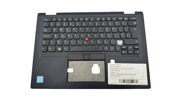 Средняя часть корпуса к ноутбуку Lenovo ThinkPad X390 Yoga  460.0G105.0001, SM10T37358 Б/У