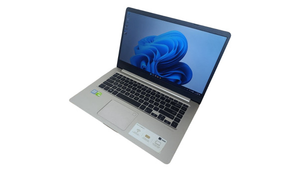 Ігровий ноутбук Asus S510U Intel Core i5-8250U 8GB RAM DDR4 256GB SSD Nvidia MX150 [15.6" FHD IPS] - Б/В