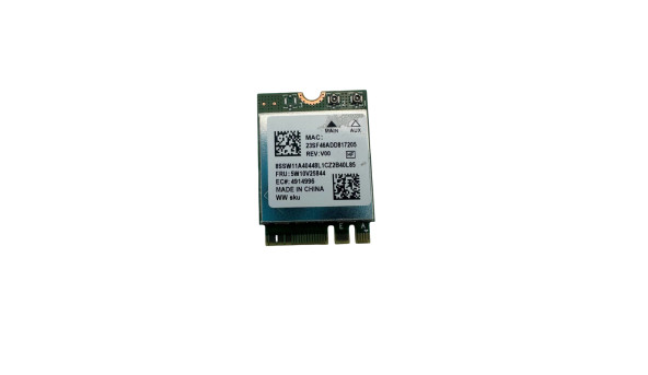 Wi-Fi / Bluetooth-адаптер для ноутбука Lenovo IdeaPad Slim 3 14MN8, ThinkBook та Legion 5W10V25844 Б/В