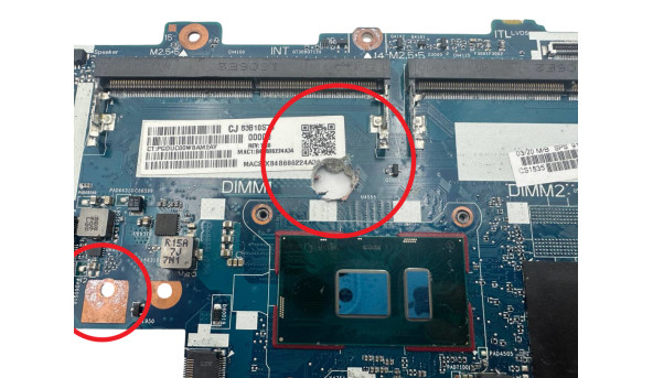 Материнская плата к ноутбуку HP EliteBook 840 G3 850 G3 6050A2854301-MB-A01 Intel Core I5-7300U Б/У