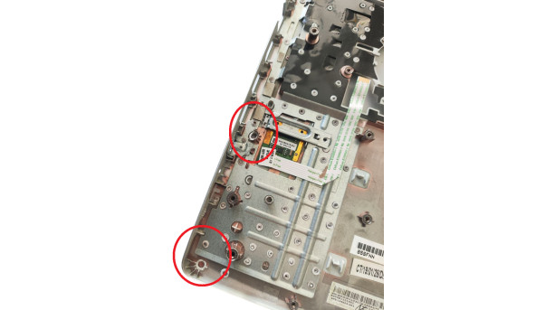 Средняя часть корпуса со сканером отпечатка пальца для ноутбука HP ProBook 650 G4 и 650 G5, 655 G4 и 655 G5