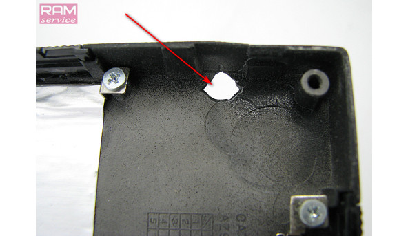 Кришка матриці, для ноутбука, Lenovo ThinkPad X61 Tablet, 12.1", 42w3772, Б/В, Є подряпини та потертості, Є пошкодження (фото)