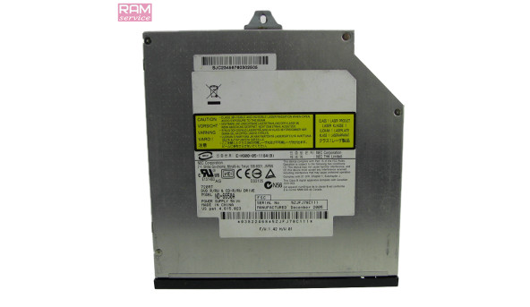 CD/DVD привід, NEC ND-6650A, IDE SLIM, для ноутбука, Б/В, В хорошому стані, без пошкоджень - 68475