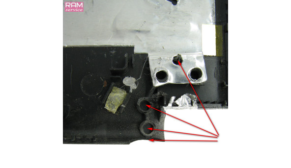 Кришка матриці, для ноутбука, Fujitsu Siemens Amilo Pro V2035, 15.4", 80-41181-00, Б/В, Є пошкодження кріплень (фото)