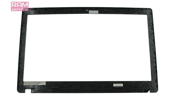 Рамка матриці, для ноутбука, ASUS F551CA, 15,6", 13NB0341AP0221, Б/В, Є подряпини та потертості, Відсутня заглушка правої петлі (фото) - 69100