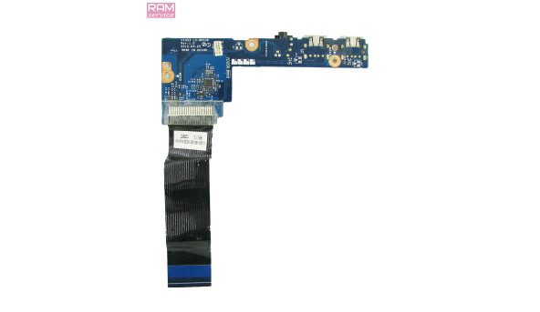 Додаткова плата, роз'єми USB, Audio, Card Reader, для ноутбука, Lenovo IdeaPad S300, S400 S405, LS-8953P, Б/В, В хорошому стані, без пошкоджень - 69140
