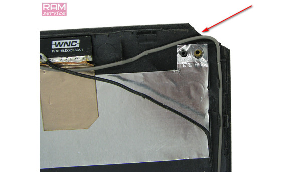 Кришка матриці, для ноутбука, Lenovo IdeaPad S300, S310, 13.3", FA0S9000800, Б/В, Є подряпини та потертості  Є пошкодження кріплень та кута кришки (фото)