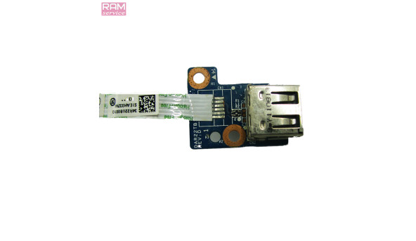 Додаткова плата, роз'єм USB, для ноутбука, HP Pavilion G6, 15.6", DAR22TB16D0, Б/В, В хорошому стані, без пошкоджень - 74564