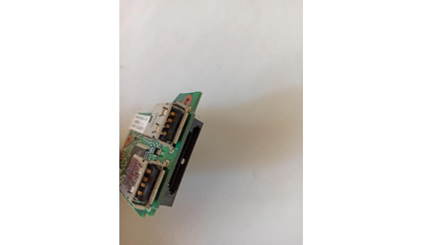 Плата, роз'єми USB та Card Reader, 486249-001, 6050a2154201, для ноутбука HP Compaq 6735b, б/в, без пошкоджень - 79900