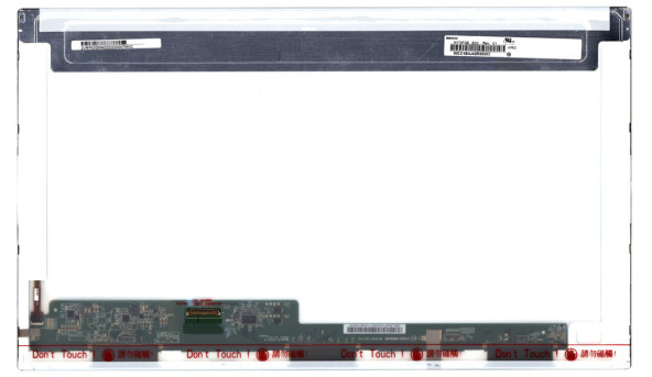 Матрица для ноутбука 17,3", Normal (стандарт), 30 pin eDP (снизу слева), 1600x900, Светодиодная (LED), без креплений, глянцевая, Chi Mei (CMO), N173FGE-E23